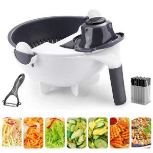 9 in 1 Rotating Vegetable Cutter Set